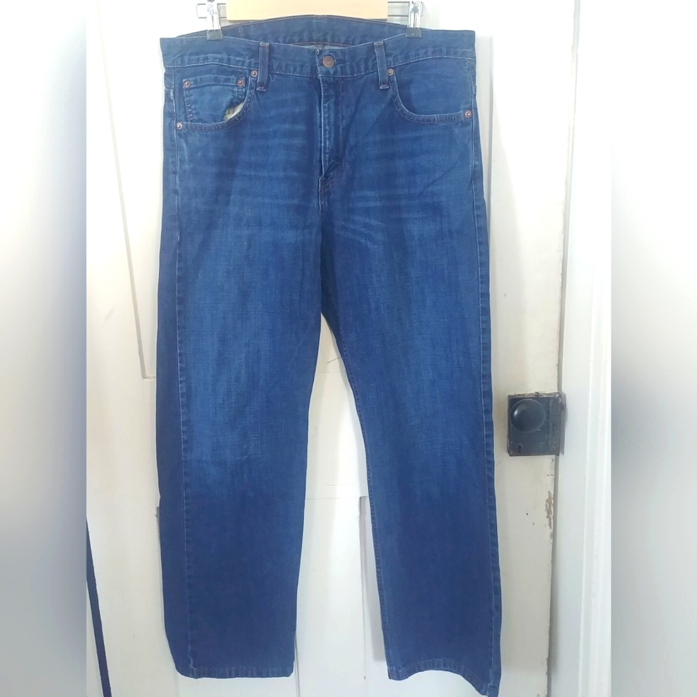 Levi's Men's 569 Relaxed Fit Blue Denim Jeans Size 33x32